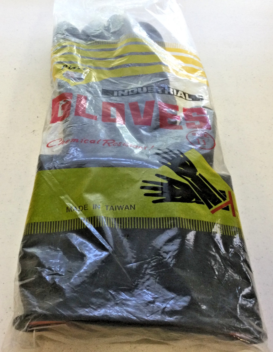 NEW, FIRST INDUSTRIAL GLOVES CHEMICAL RESISTANT SIZE 11, FREE SHIPPING