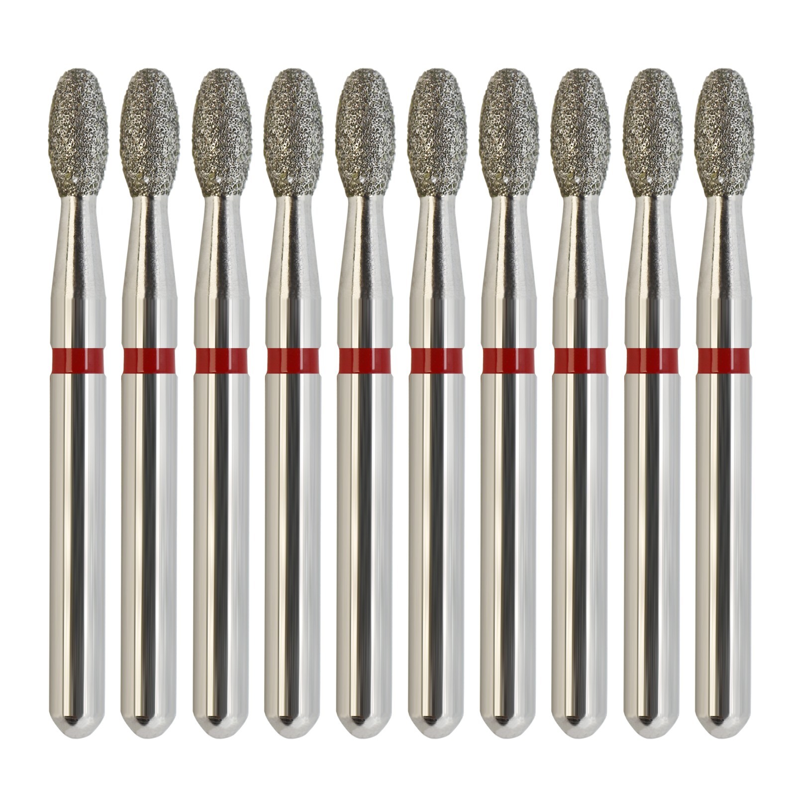Dental Football Diamond Burs Red Yellow Green Multi-Use Friction Grip FG 368 379