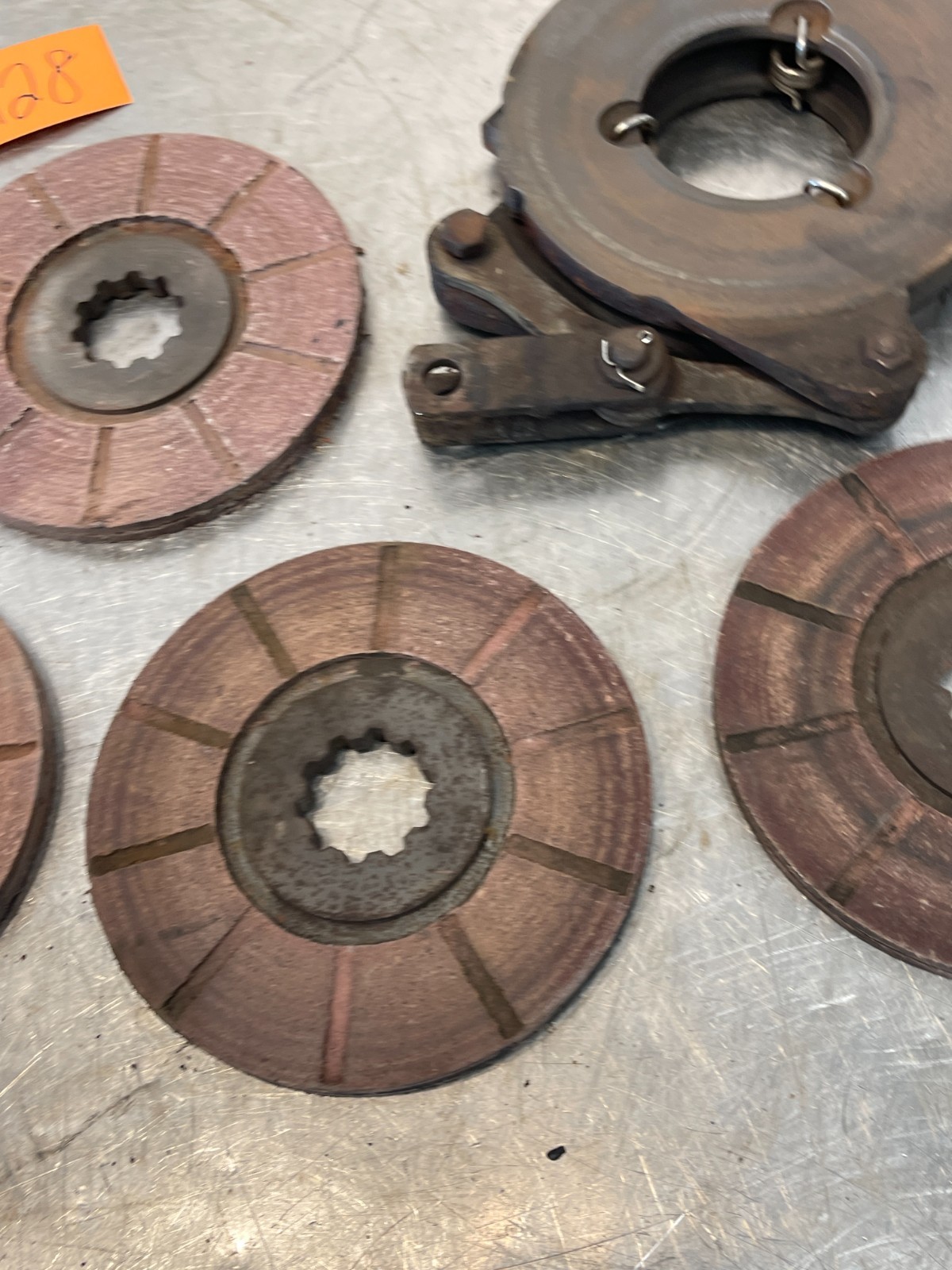 1967 International IH 444 Tractor Brake Actuator & Discs