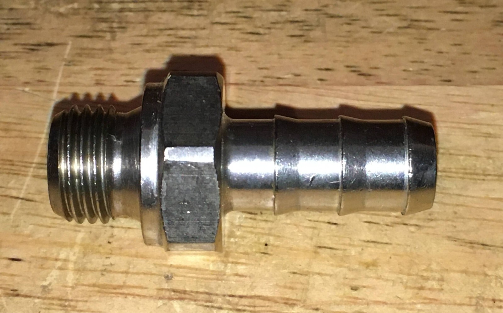 Hose Barb Stainless Steel Hose Barb ¼” Male BSPP to 3/8” ID Hose