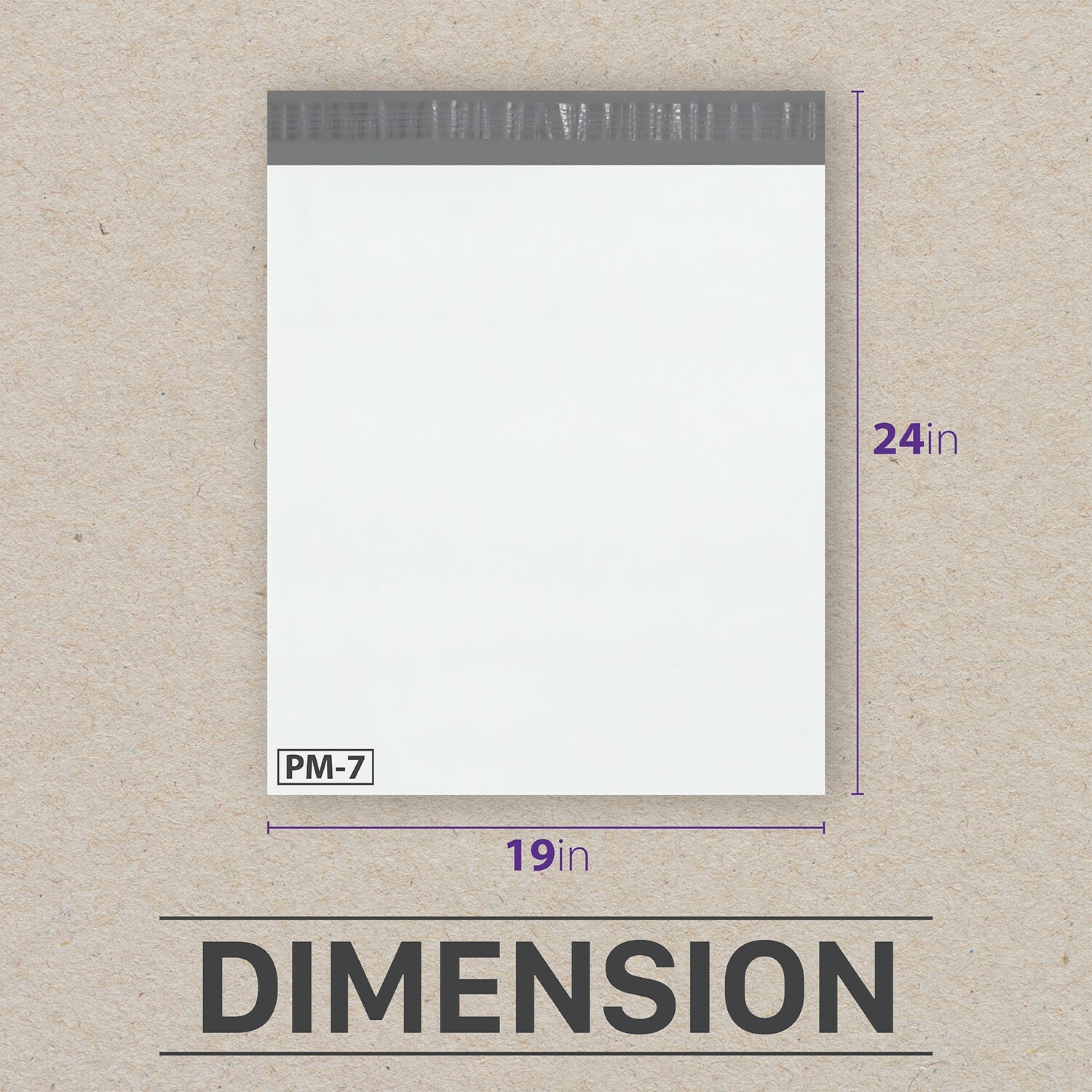 100 50 25 19×24 Large Jumbo Self Seal Poly Mailers Plastic Envelope Shipping Bag