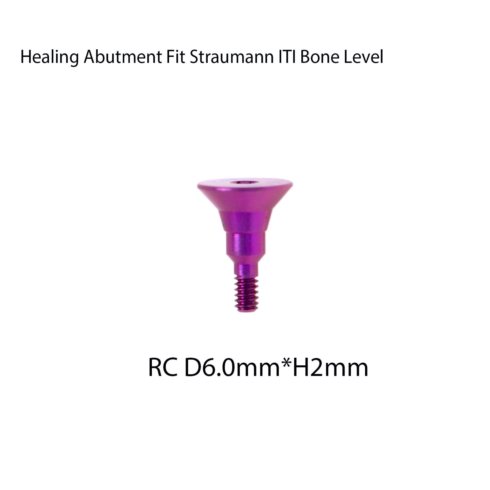 NC/RC Dental Healing Abutment Cover Screw Healing for Straumann BL/BLT ITI