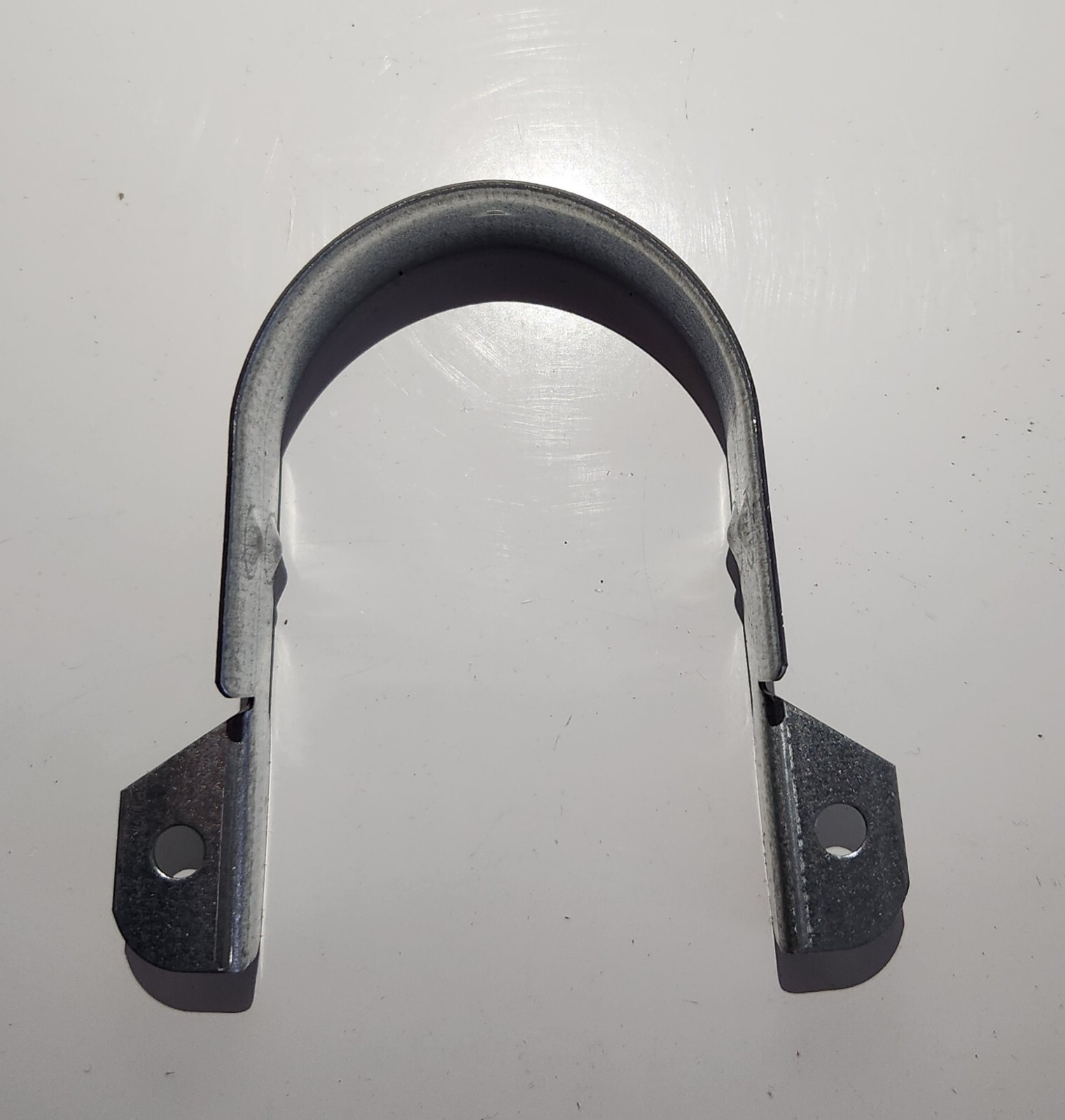 2″ CPVC TWO-HOLE 90° SIDE MOUNT STRAP SKU:077 ( ONLY SALE BOX OF 100 PCS )