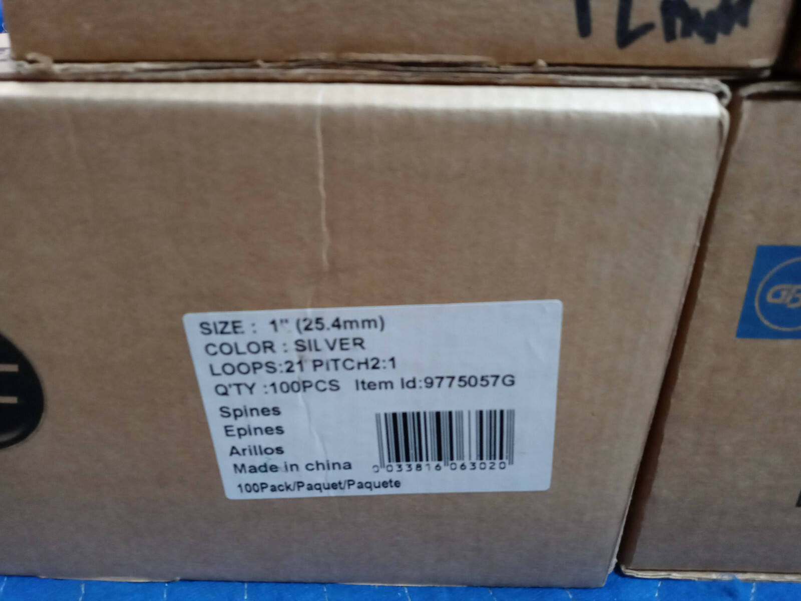 Swingline GBC WireBind Spines 9775057G Silver various sizes HUGE LOT 1500 pcs +