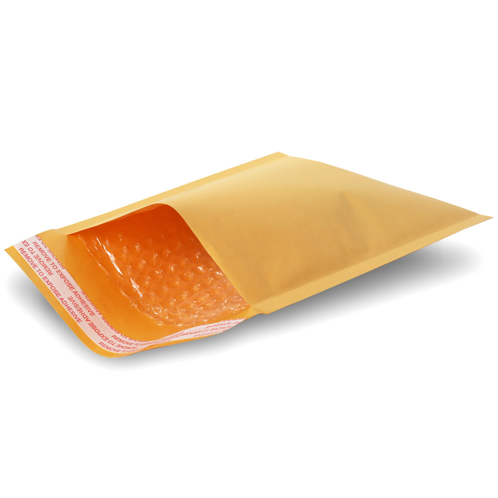25/50/100/200/500 Kraft Bubble Mailers Padded Envelope Shipping Bags All Size US
