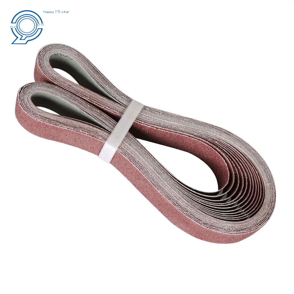 1 Inch x 42 Inch Sanding Belts 60 80 120 150 240 400 Grits Belt Sander 12 Pack