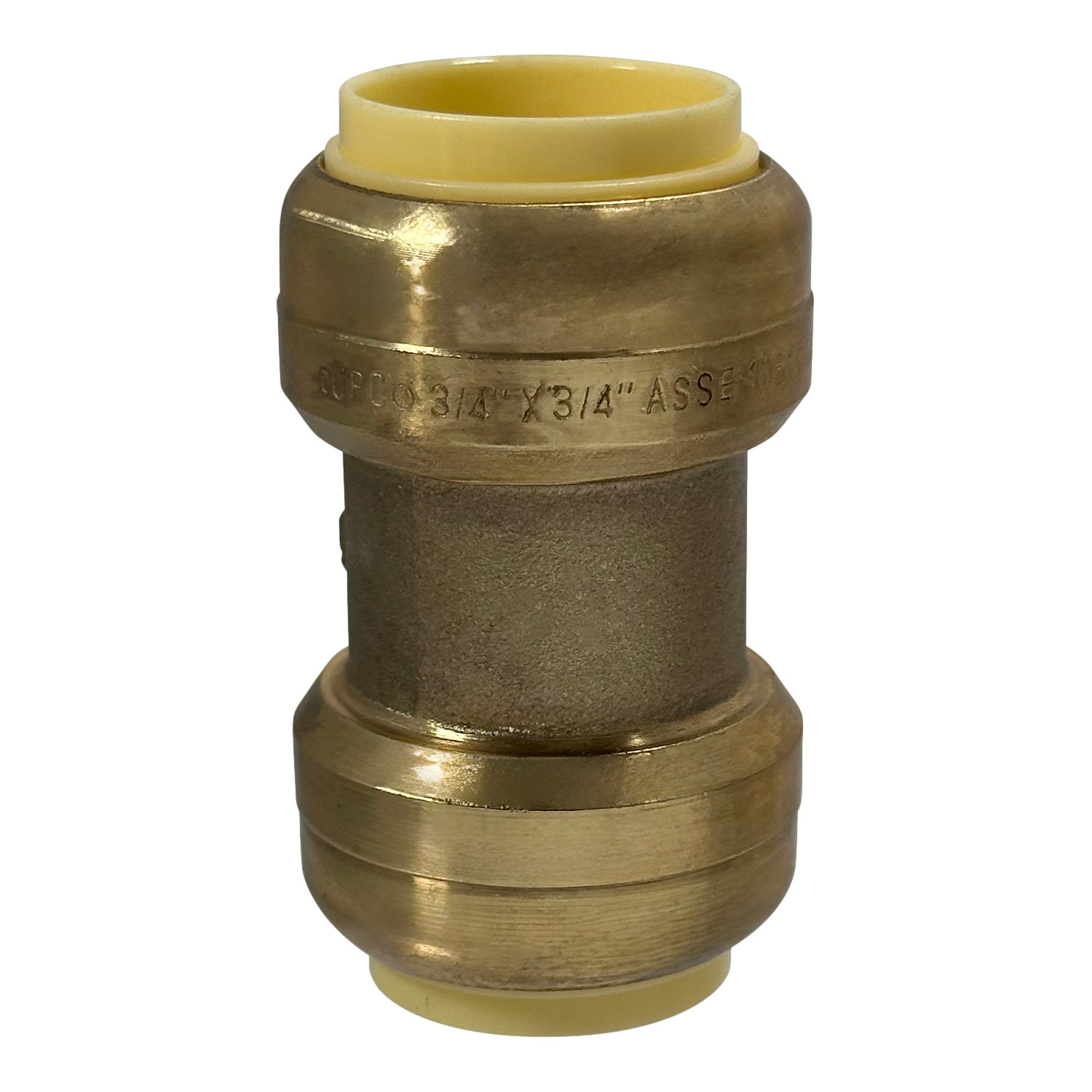 10 PIECES 3/4″ X 3/4″ PUSH FIT COUPLINGS FITTINGS – LEAD FREE