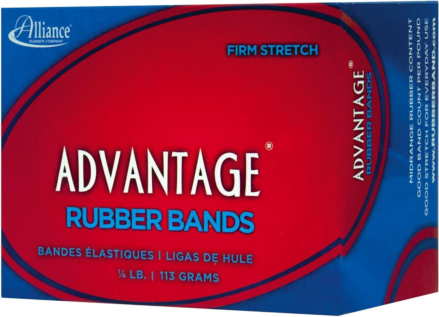 Rubber 26649Rubber Bands Size #64, 1/4 lb Box Contains Ap…