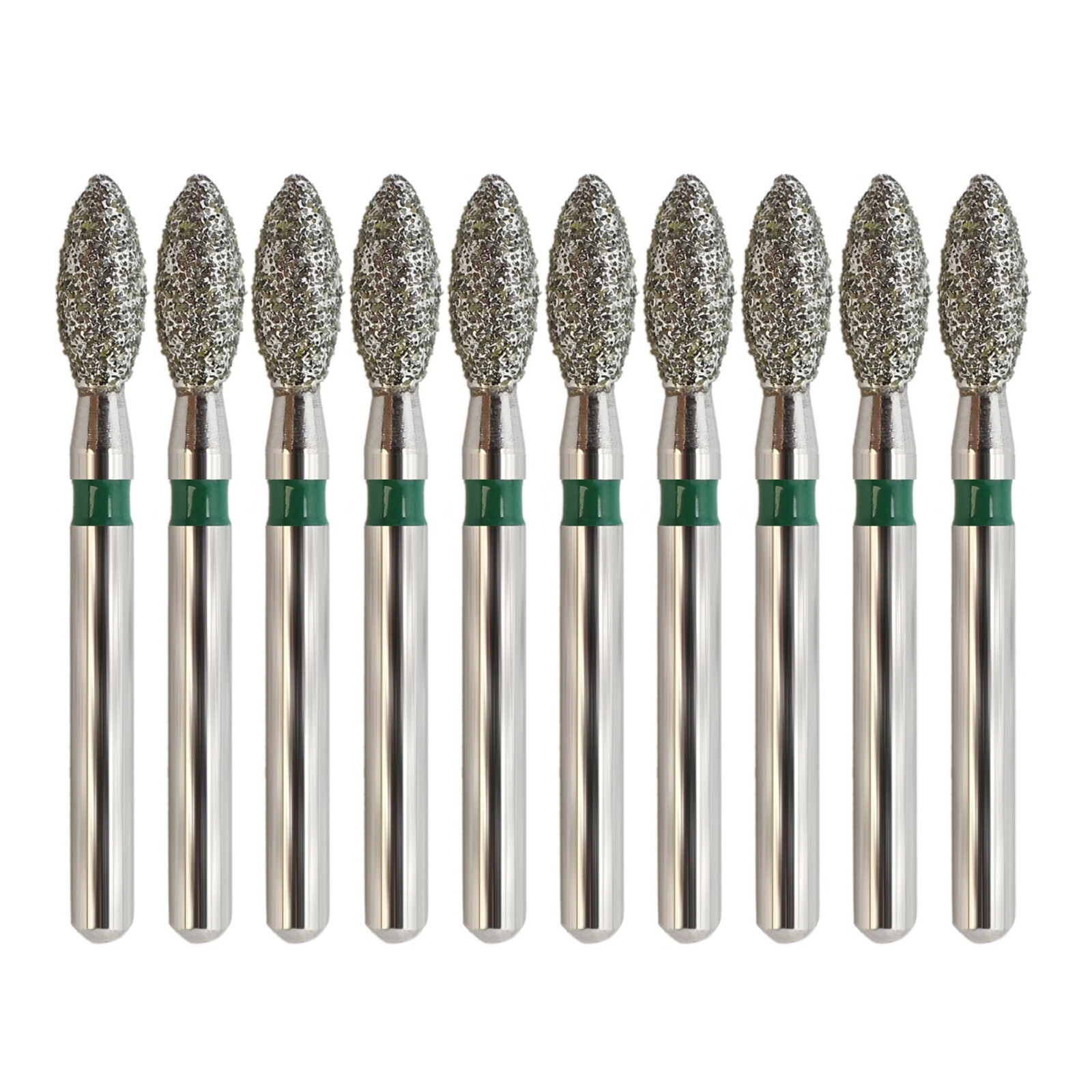 Dental Diamond FG Burs Egg Football High Speed 368/023C 368/023F Coarse Fine