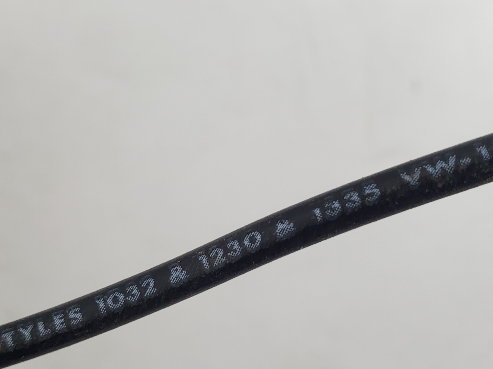 9772-14 Open Box ITT Royal Product Black 12 1/32 Wire 4-1/2 lbs On Spool USA
