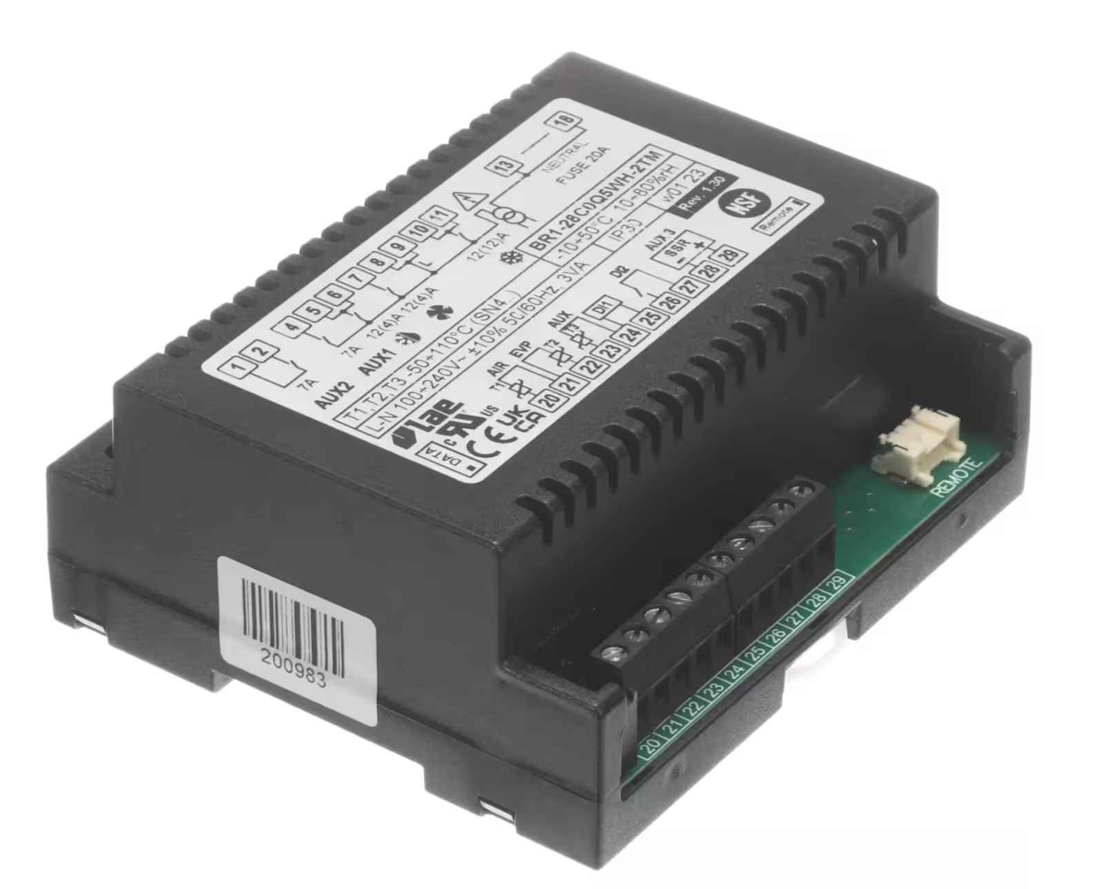 True 200983 Temperature Control, LAE BR1-28COQ5WH 2TM