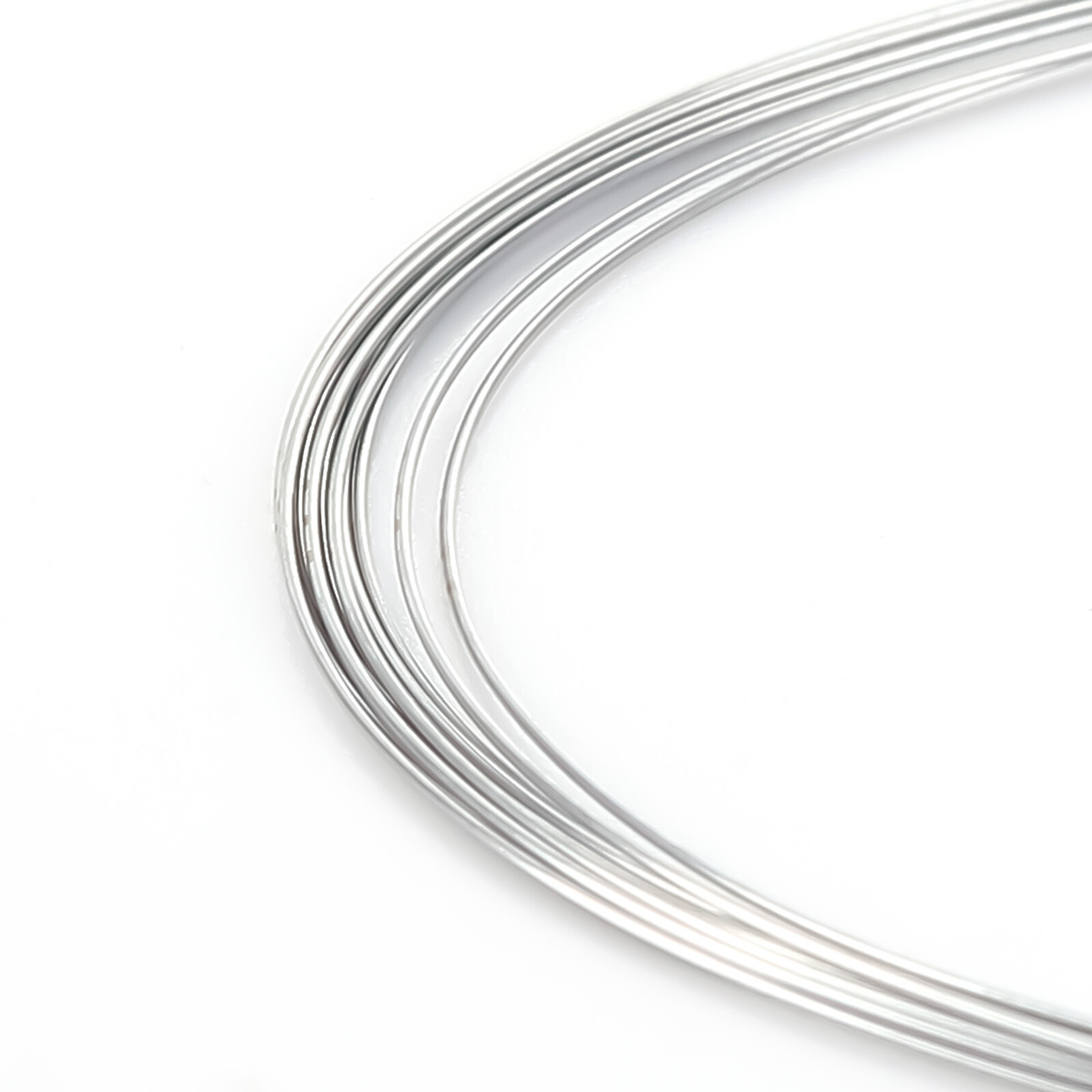 100PCS JMU Ortho Archwire Stainless Steel Natural Round 0.012-0.020″ Upper/Lower