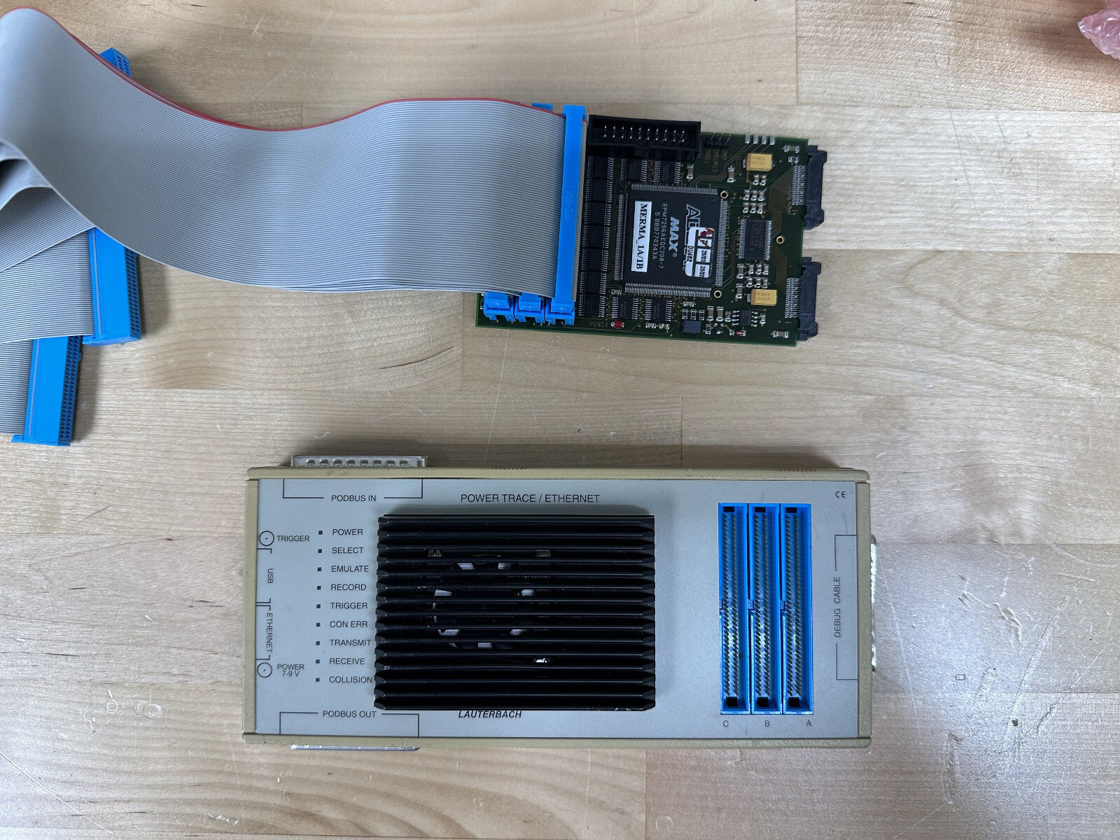 LAUTERBACH LA-7707 Power-Trace-Eth with PC-LAN and Unknown Target Cable