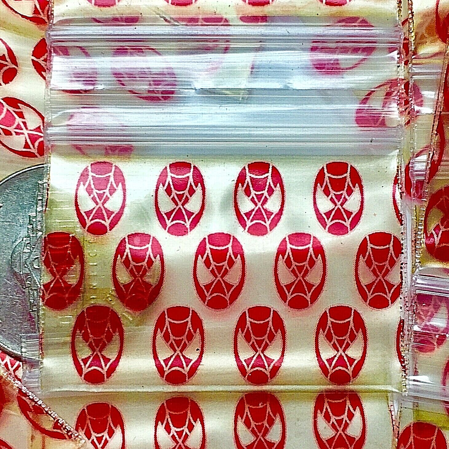 2 MIL 1510 BAGGIES ZIP DESIGN BAGS 1000PCS 1.5″ X 1″ CHOOSE DESIGN, READ DETAILS