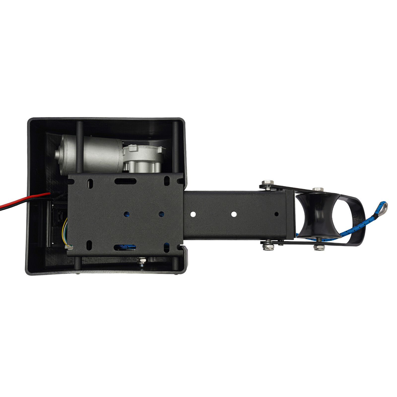 Boat Marine Electric Anchor Winch Boat Winch with Anchor Roller & Remote Control