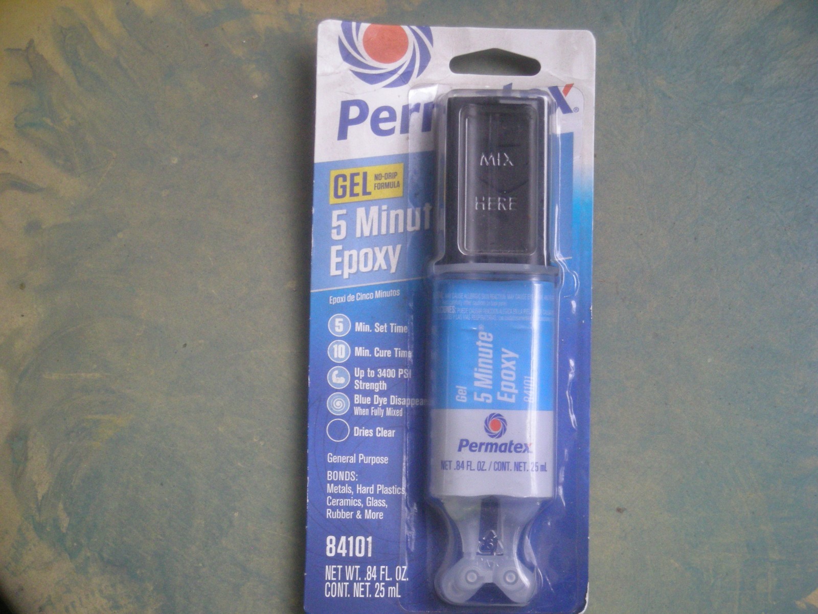 PERMATEX – 84101 CLEAR 5 MIN General Purpose Epoxy