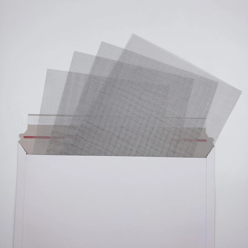 4 PSC 20 Wire Mesh Sturdy Metal Mesh Sheets for DIY Projects 304 Stainless Steel