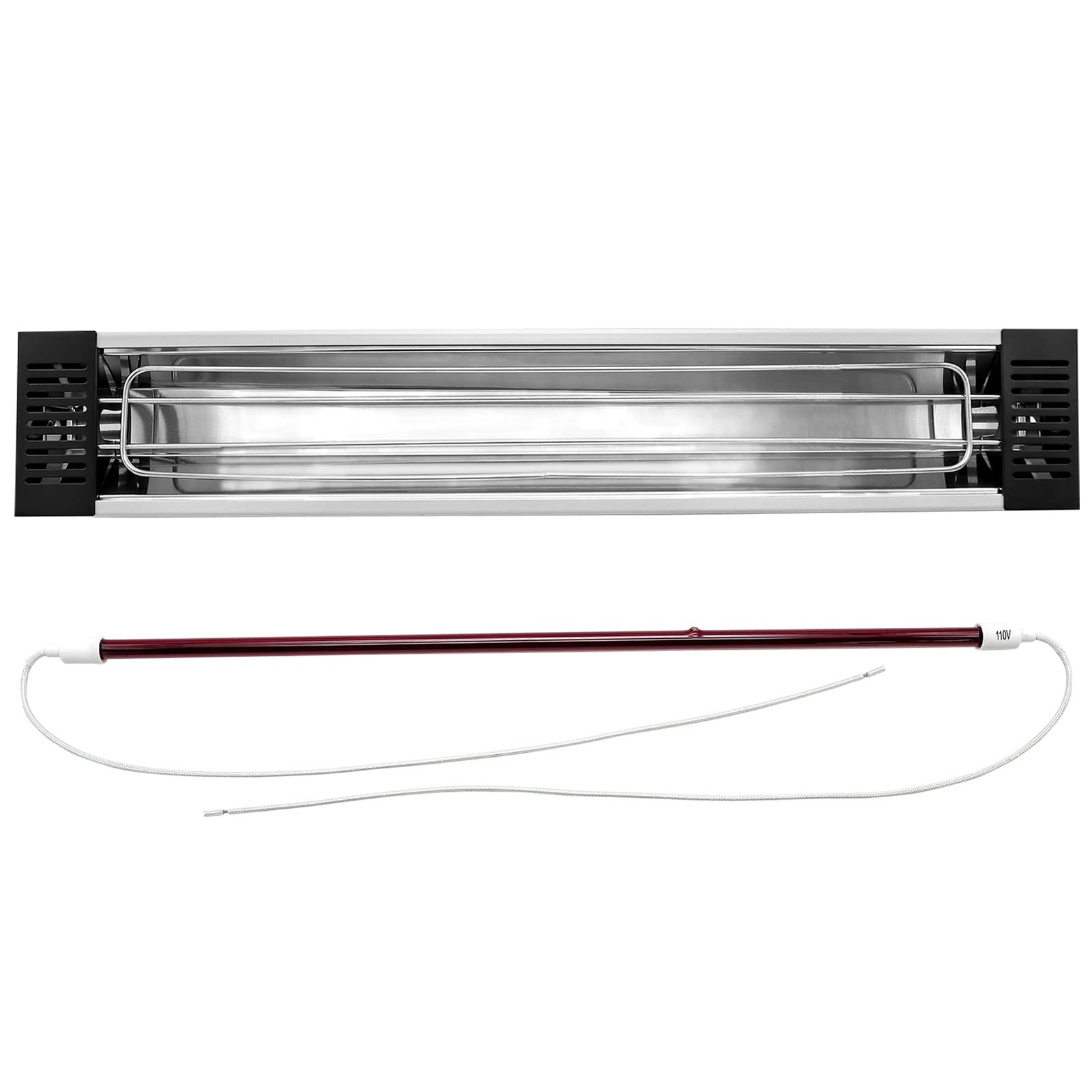 DATOUBOSS 2×3000W Infrared Paint Curing Lamp Shortwave Infrared Paint Lamp fo…