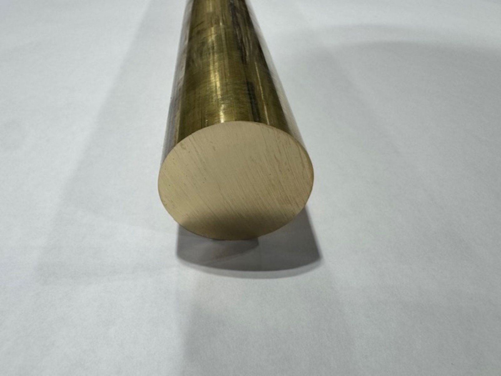 5/8″ Solid Brass Round Rod x 12″ Long, C360 Brass, 0.625″ Diameter Brass Rod
