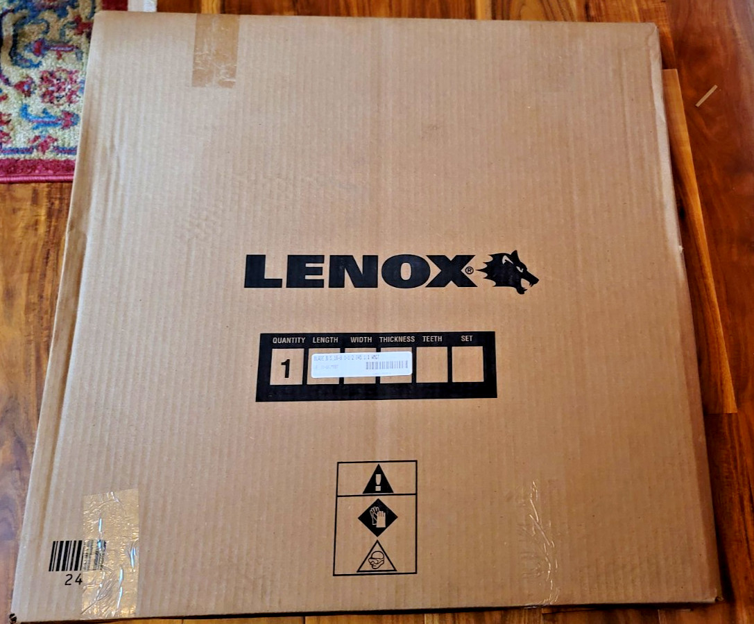 200″ Lenox Welded Band Saw Blade 16′ 4″ x 1-1/4″ x .045″ 1.1 TPI