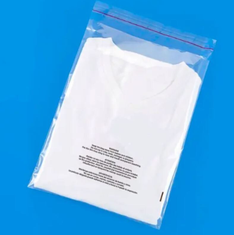 10″ X 12″ Poly Bags Suffocation Warning Clear Merchandise 1.5 mil Self Seal