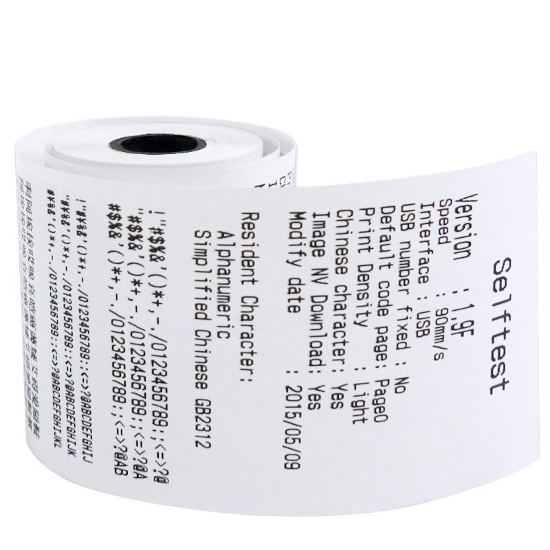 50 Rolls 2-1/4″x50′ Thermal Paper POS Cash Register Credit Card Terminal Receipt