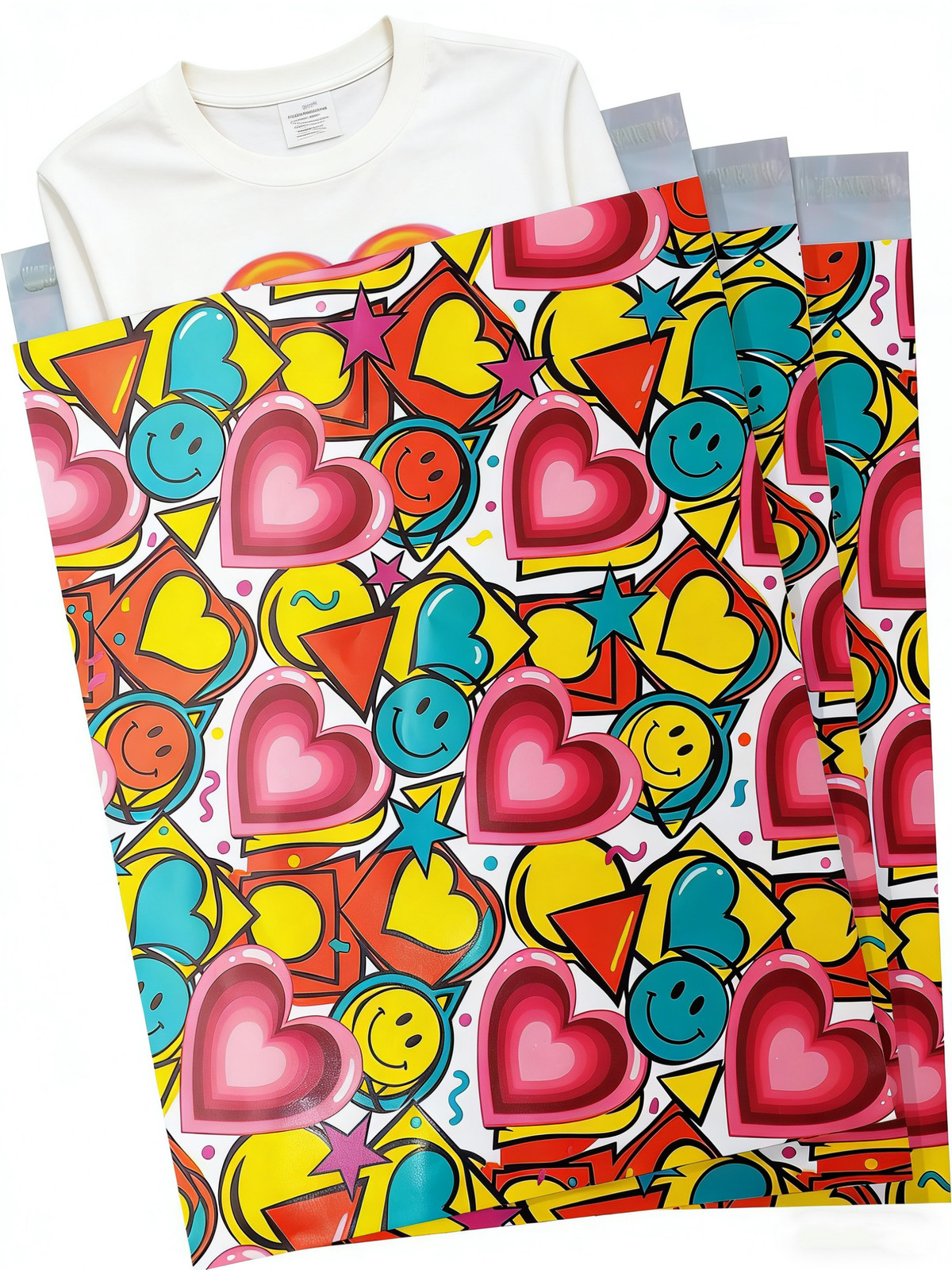 Premium High Quality Custom Poly Mailers Universal Assorted Sizes Self Seal Bags