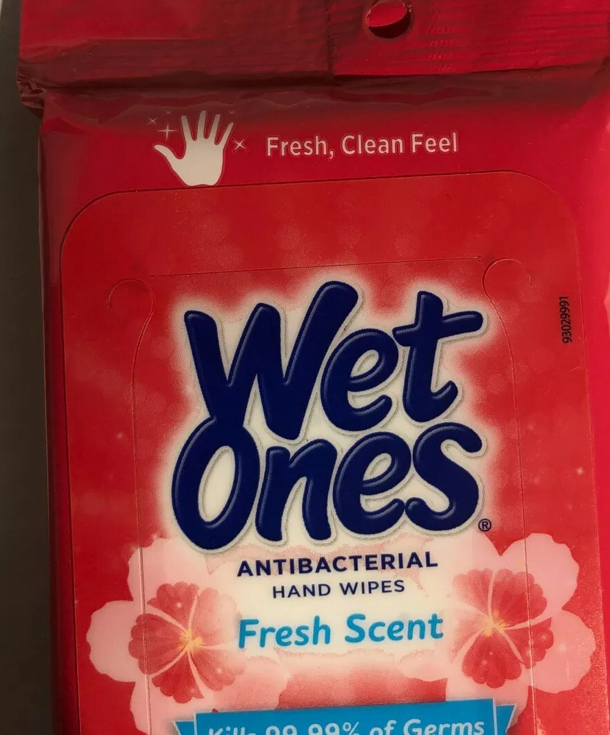 Wet Ones Hand Wipes 20 pcs pk New Ship24HRS