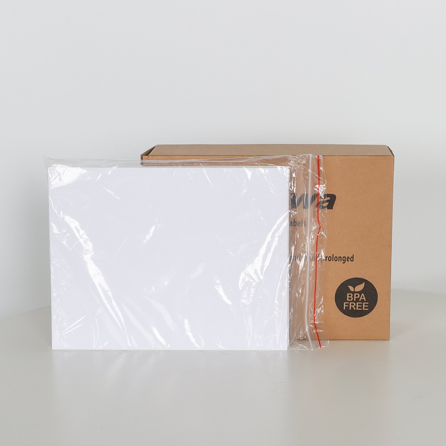 220- 6600 Half Sheet Address Shipping Labels 8.5 x 5.5 Self Adhesive 2 Per Sheet