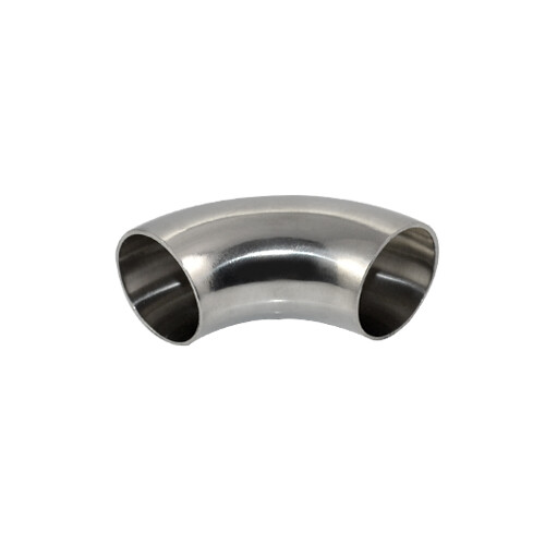 1.5“ 2” 3” 4” Sanitary Weld Elbow Pipe Fitting 90 Degree Stainless Steel 316 US.