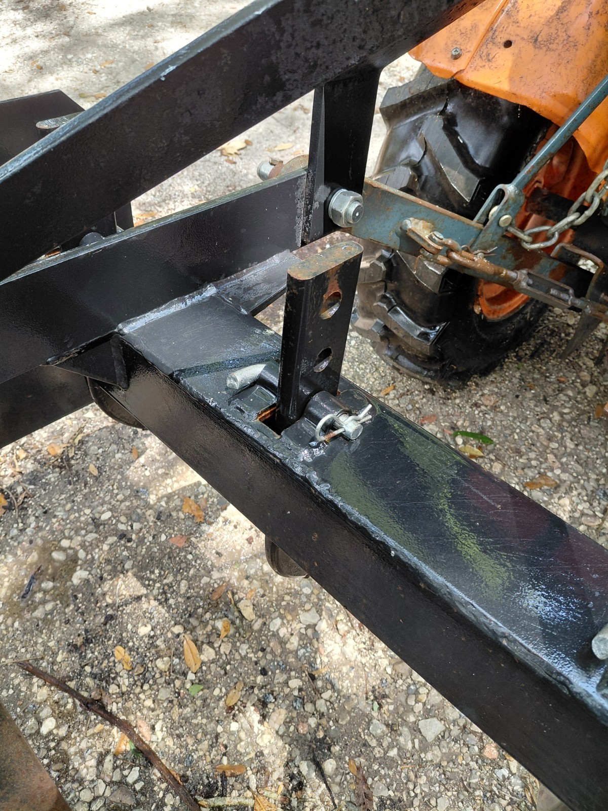 Box Blade/Scraper 48 in. Cat. 1, 3-pt. Hitch, 4 Rippers, NorTrac Brand w/Manual