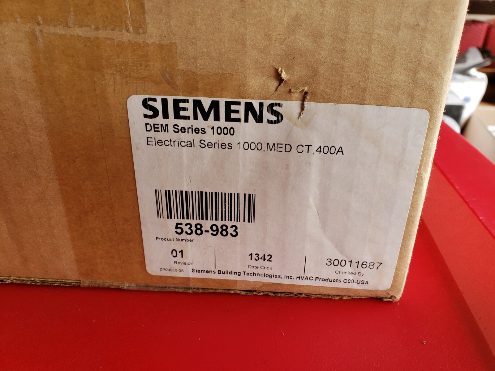Siemens 538-983 Digital Energy Monitor Series 1000-Electrical 400AMP *WARRANTY*