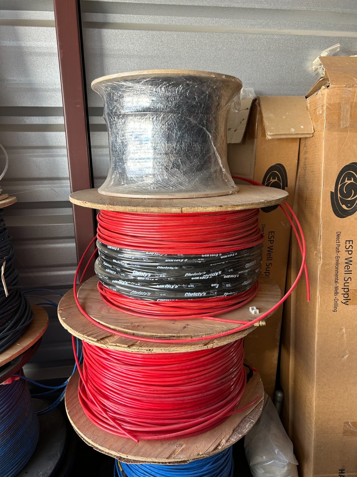 700 Feet of Black 1/4″ Baski Nylon Tubing
