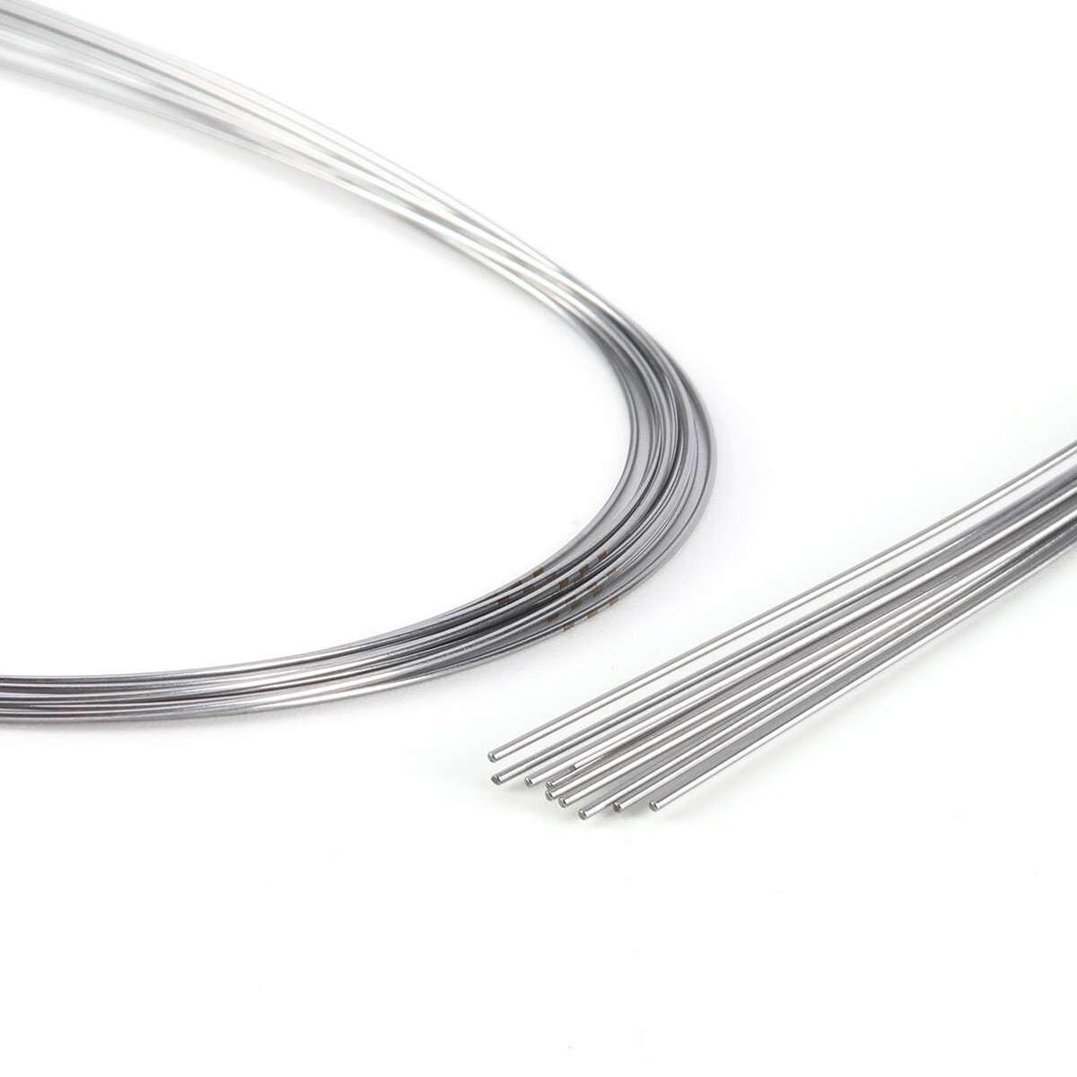AZDENT Dental Ortho Super Elastic Niti Arch Wires Round Thermal/Steel Nature