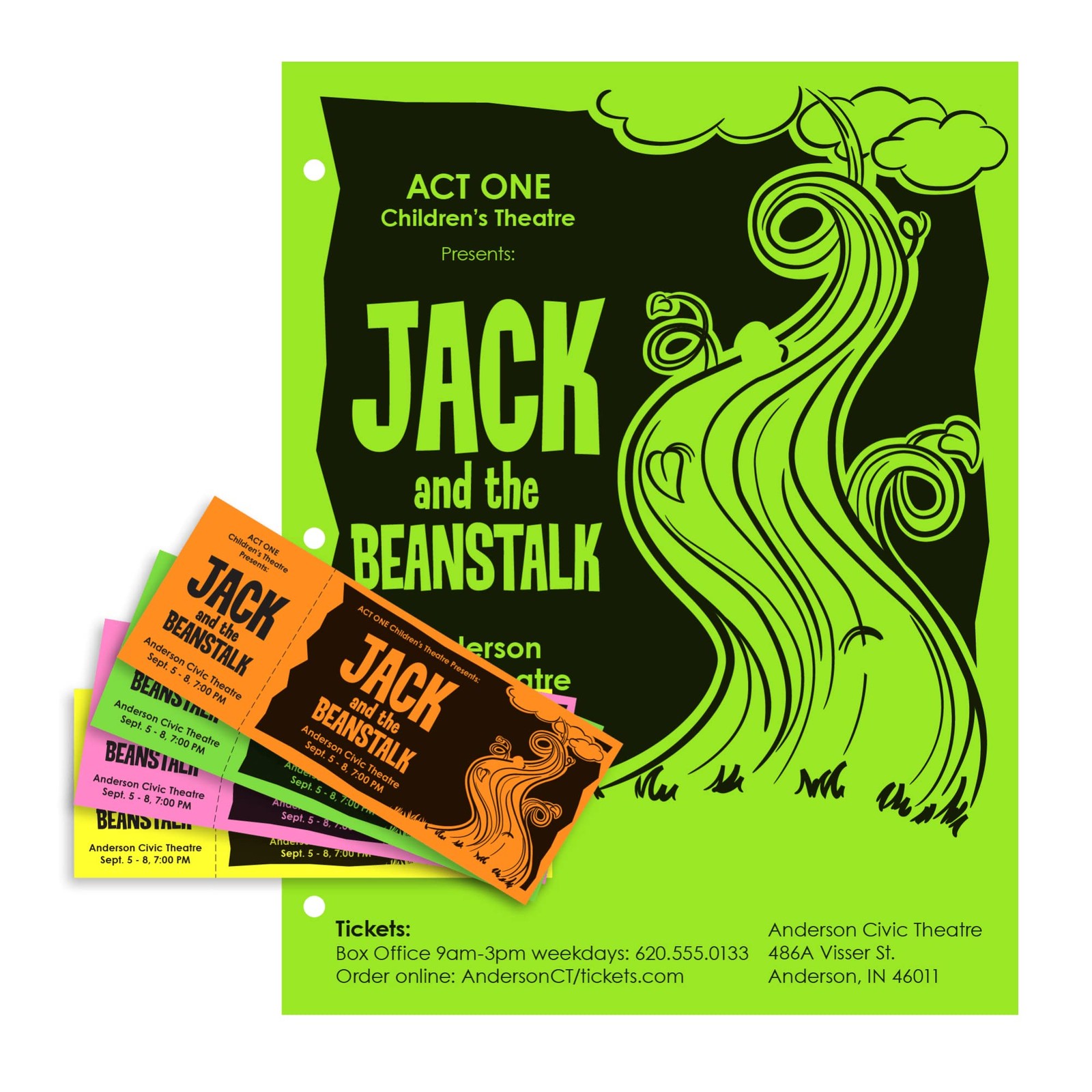 Bright Color Letter Paper, Assorted 24Lb, 500 Sheets Ideal for Printing