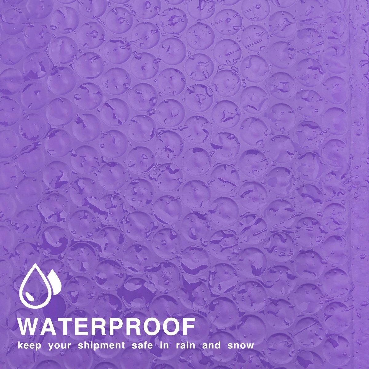 Mix Your Color 100 Poly Bubble Padded Envelopes Mailers #0 6×10 (Inner 6×9)