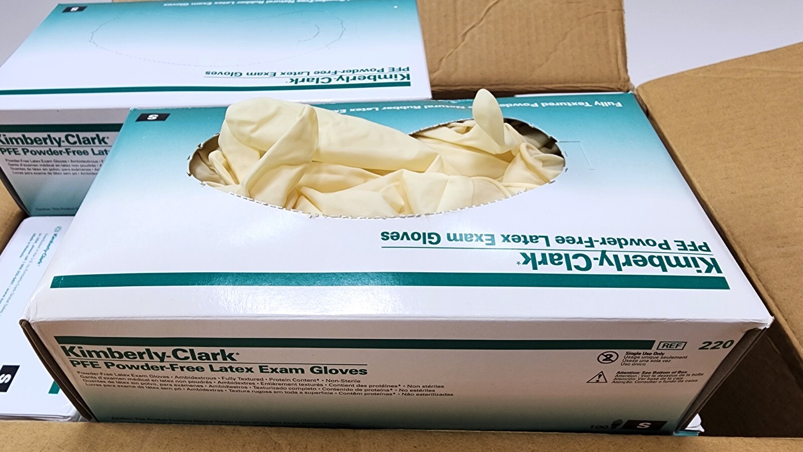 Kimberly-Clark 57220 Powder Free Latex Exam Gloves – SMALL – CASE OF 10 BOXES
