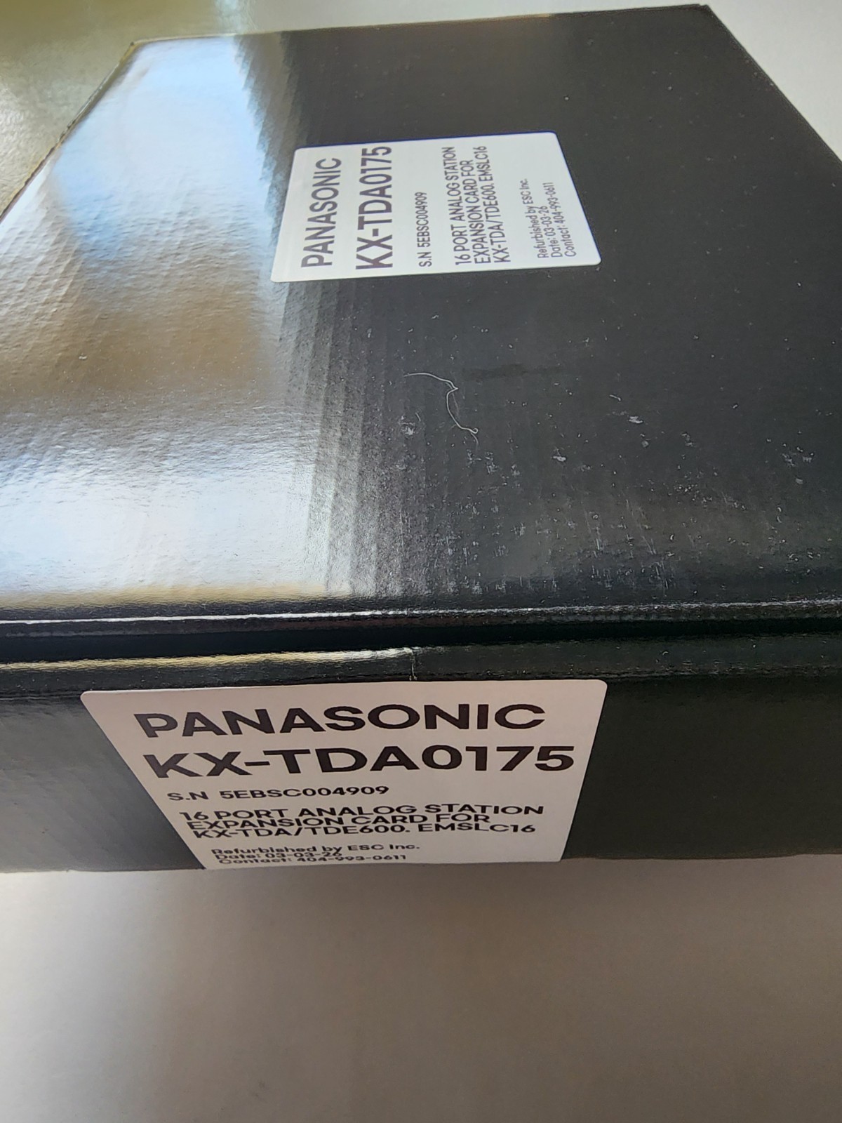 PANASONIC KX-TDA6175/EMSLC/ 16 PORT ANALOG EXPP. REFURBISHED. 6 MONTH WARANTY.