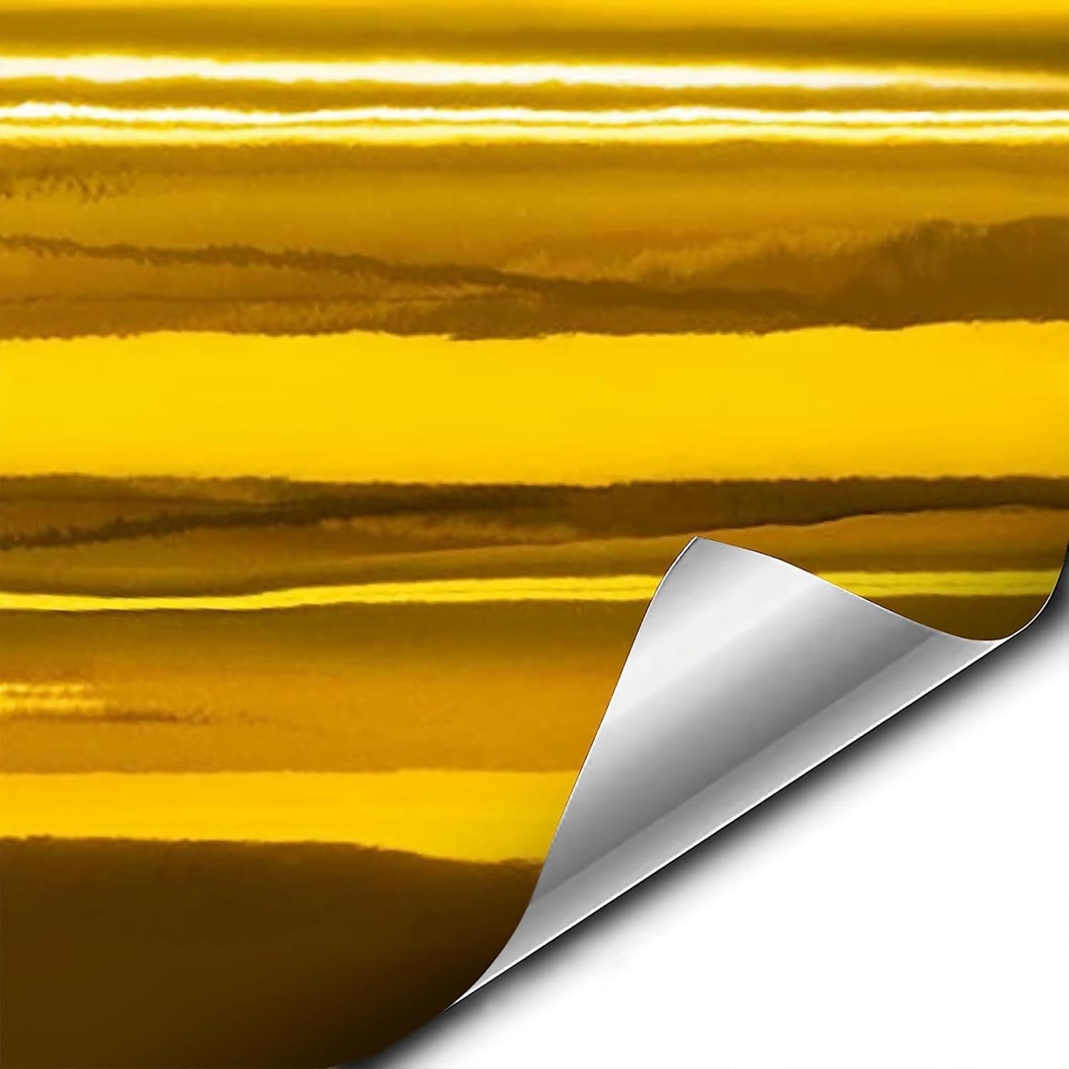 Metallic Gold Chrome Automotive Vinyl 12″ x 20ft
