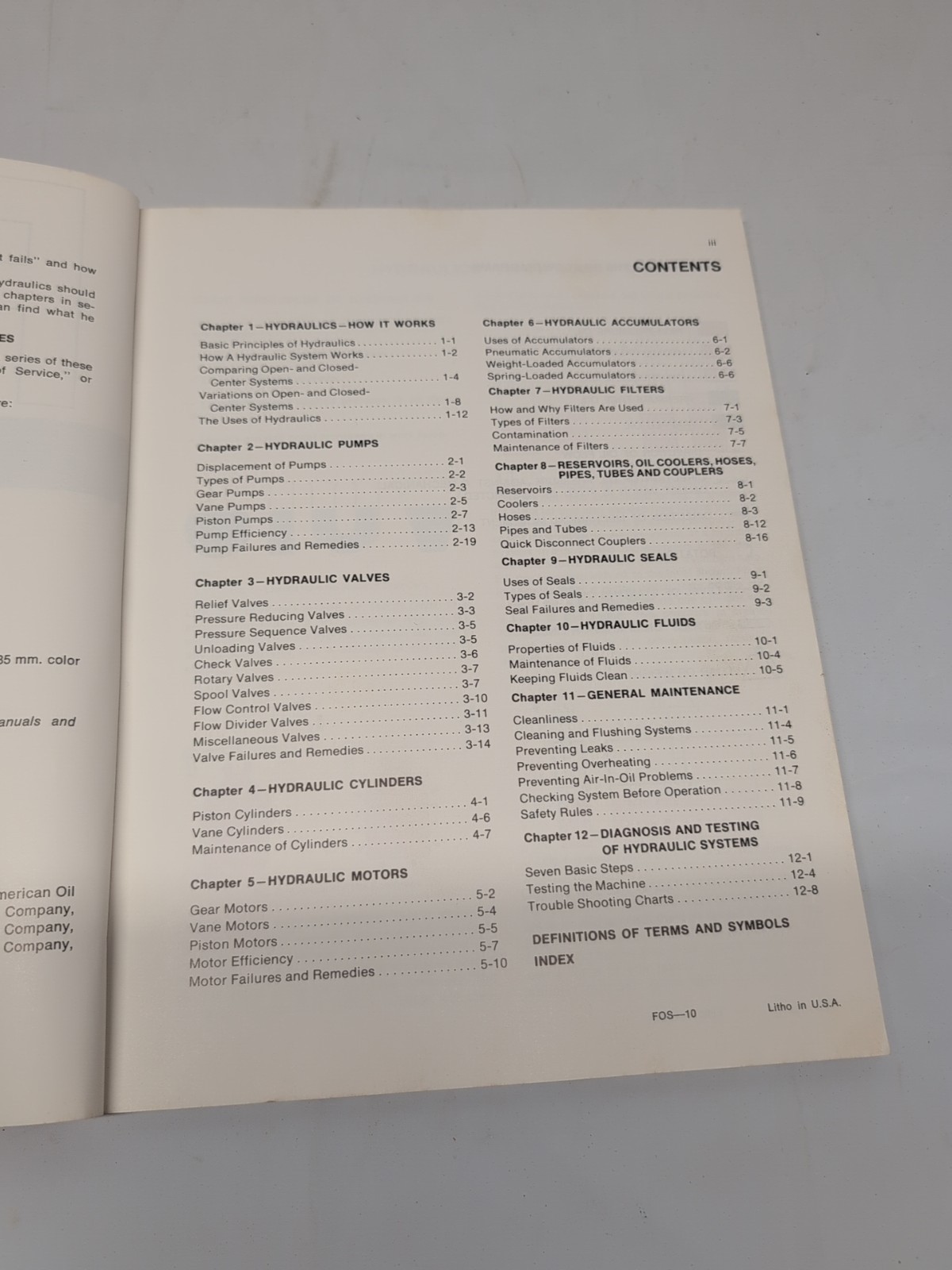 John Deere Fundamentals Of Service FOS Hydraulics Manual 1967 1972 FOS-10