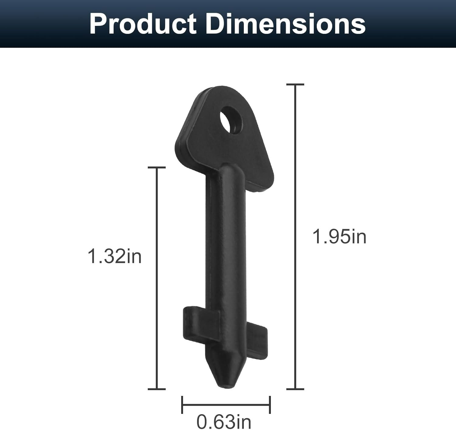 Dispenser Key for Kimberly Clark Cross Key 770767, Dispenser Cross Key for JRT J
