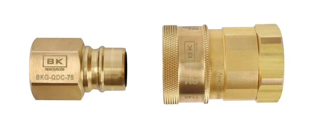 BK Resources BKG-QDC-75 3/4″ FPT Gas Quick Disconnect