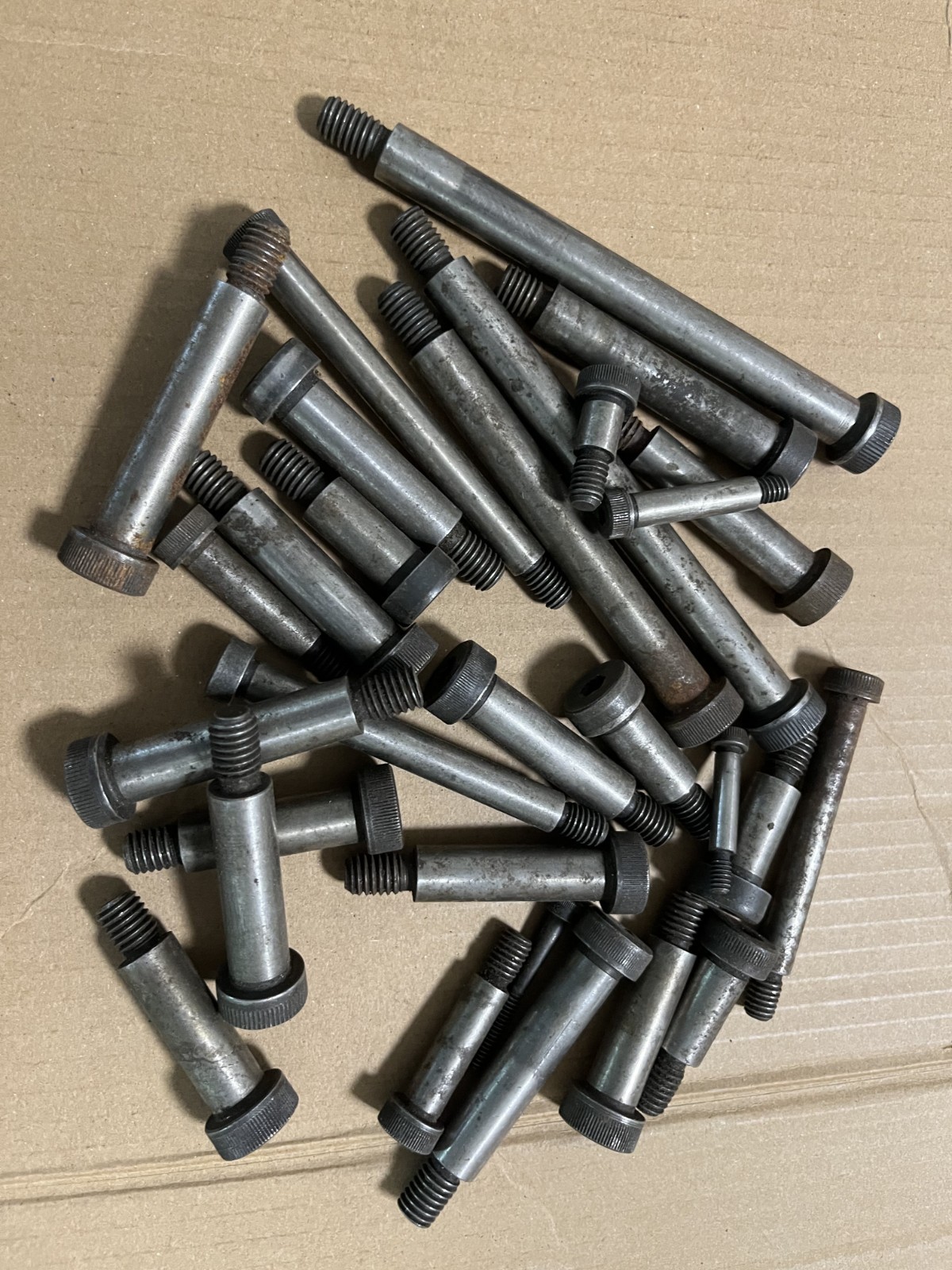 Lot 3 POUNDS Socket Head Shoulder Screw Stripper Bolt Small Sizes Up To 5/8″ VGC