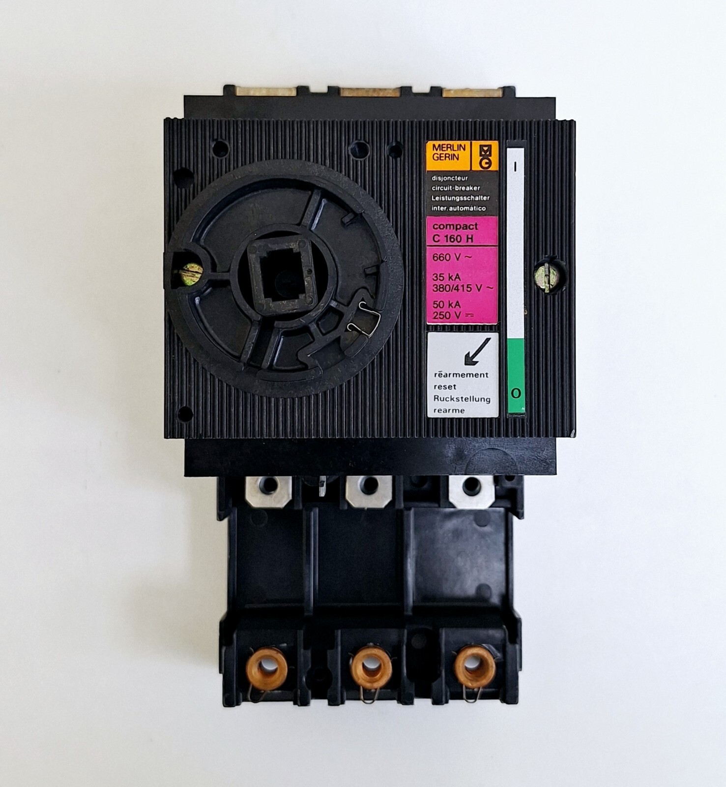Merlin Gerin Compact C 160H Circuit Breaker 660V 35kA 380/415V 50kA 250V 160A