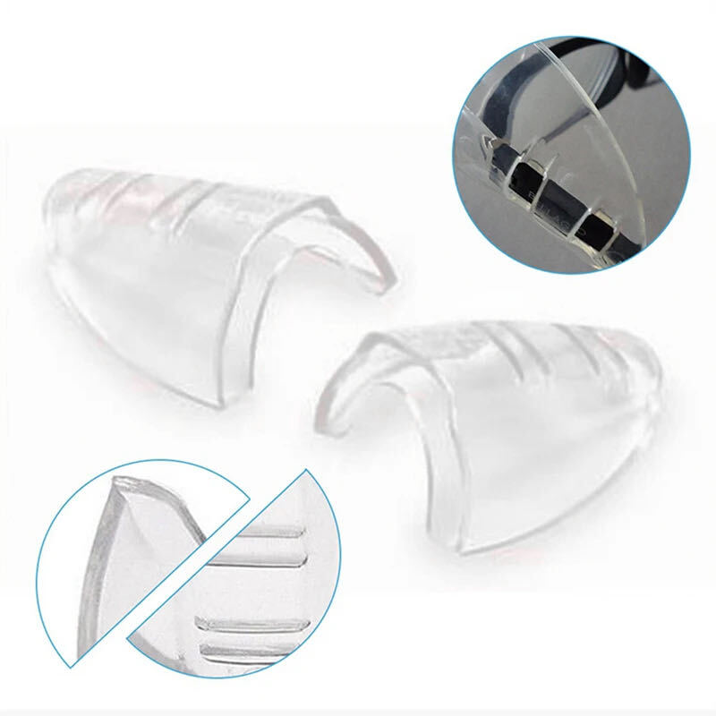 1~200 Pairs Side Shields For Eye Glasses Slip On Safety Glasses Shield Universal