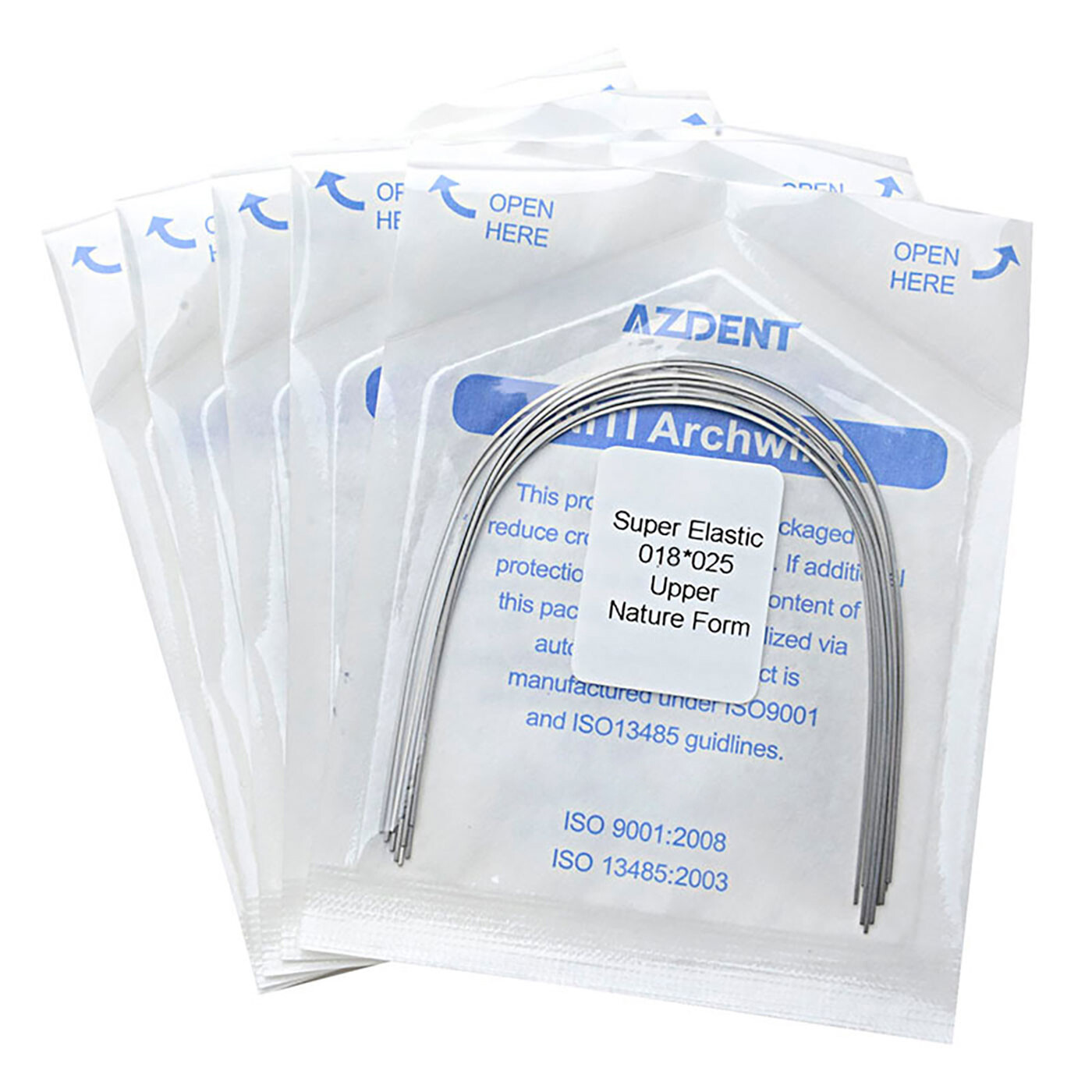 AZDENT Dental Orthodontic Super Elastic Niti Nature Form Rectangular Arch Wires