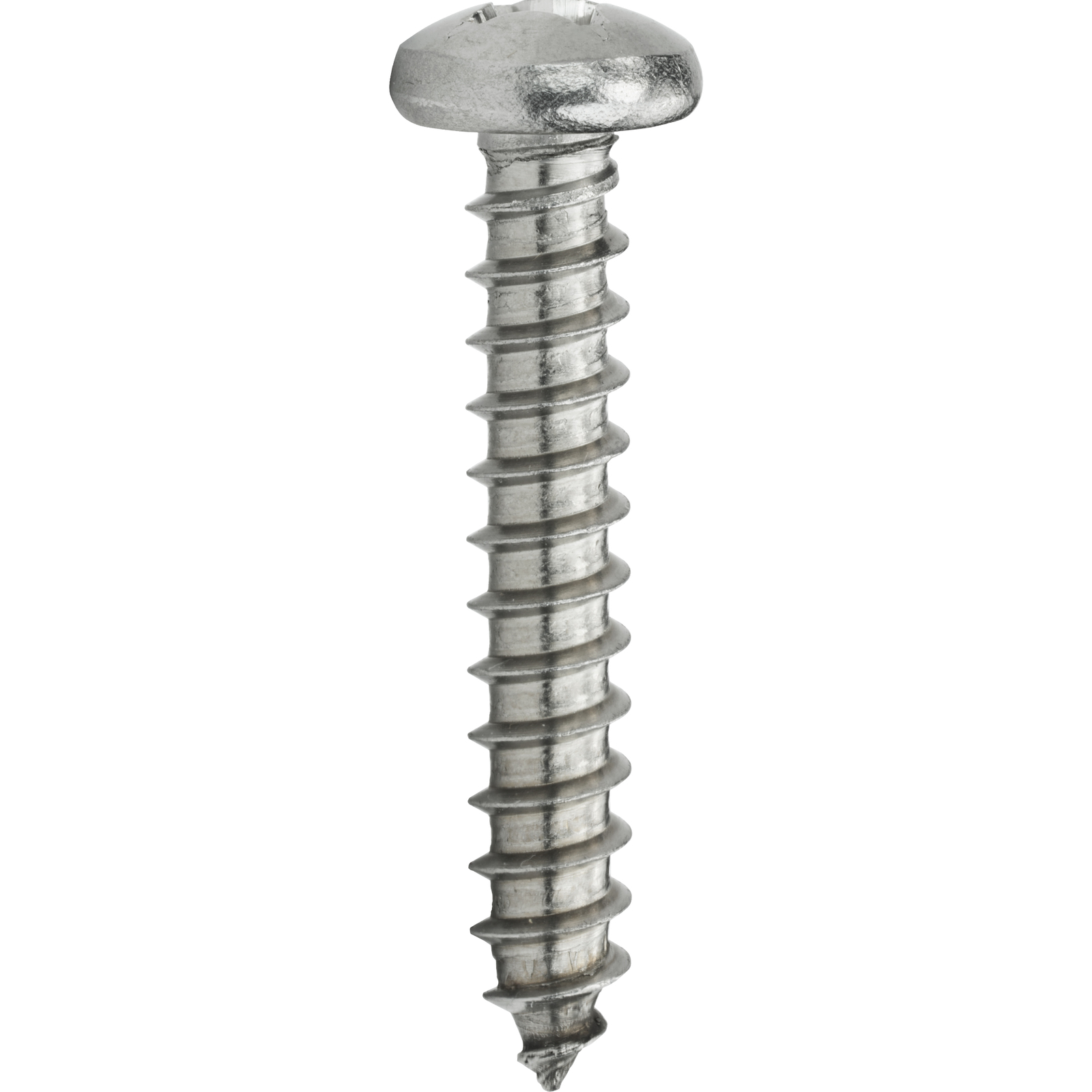 #8 Phillips Pan Head Sheet Metal Screws Self Tapping Stainless Steel All Lengths