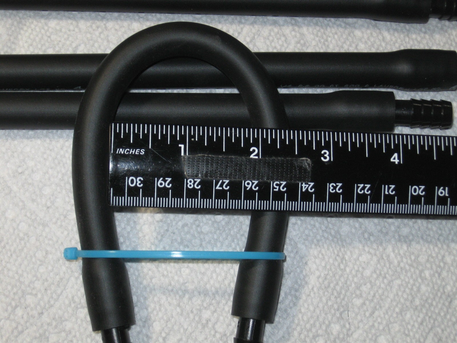 Peristaltic Pump Tubes 1/4″ x 1/2″ x 9-1/4″ Long Pack of 6 + 3/8″ Barb Connector