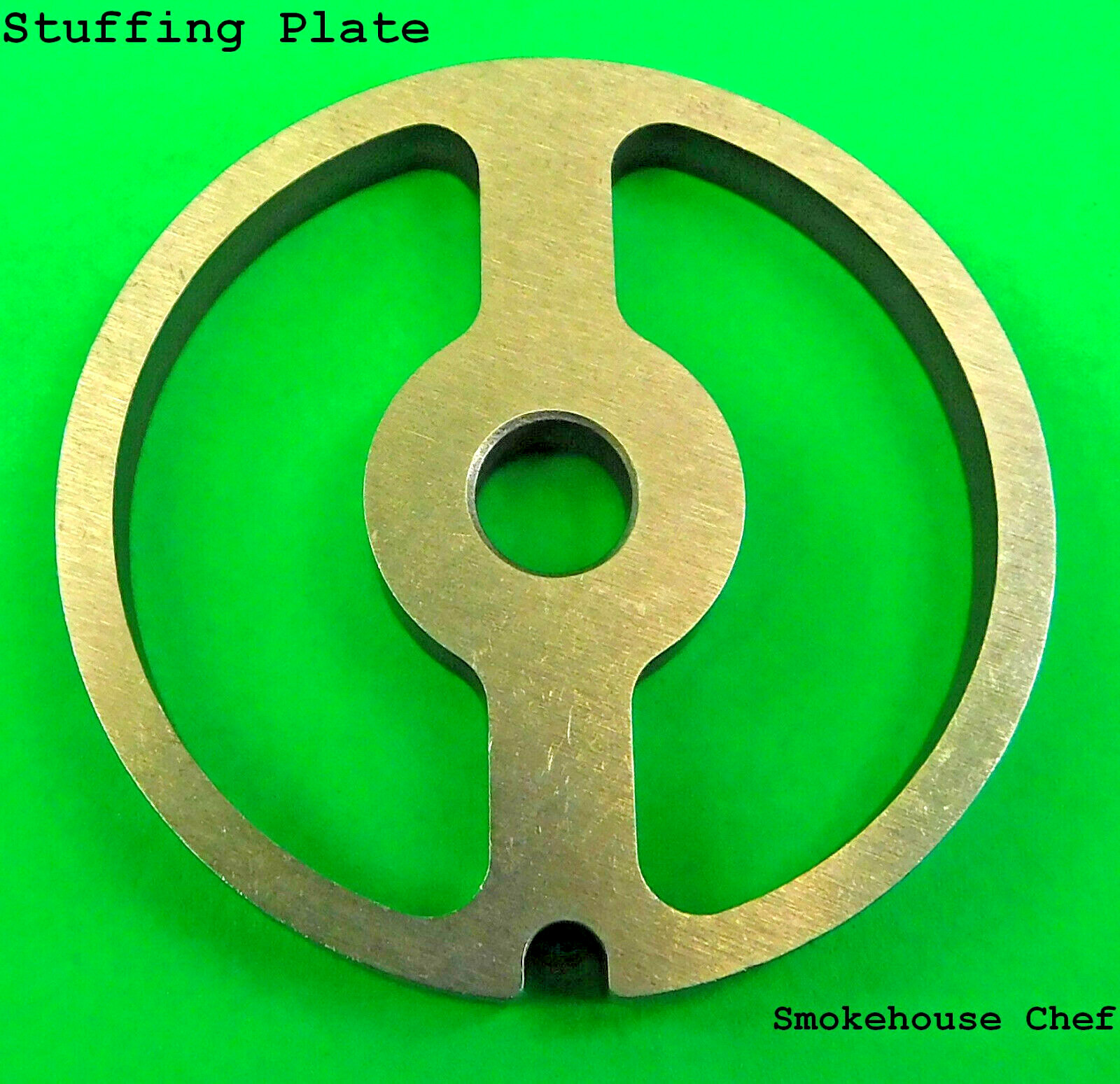 Size #5 Sausage Stuffer Plate for meat grinder LEM, Chefs Choice, Cabelas etc