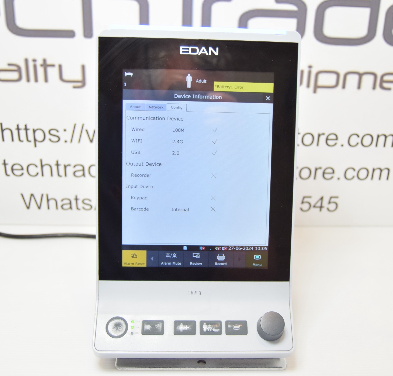EDAN IM3 Patient Monitor With (30 days return)